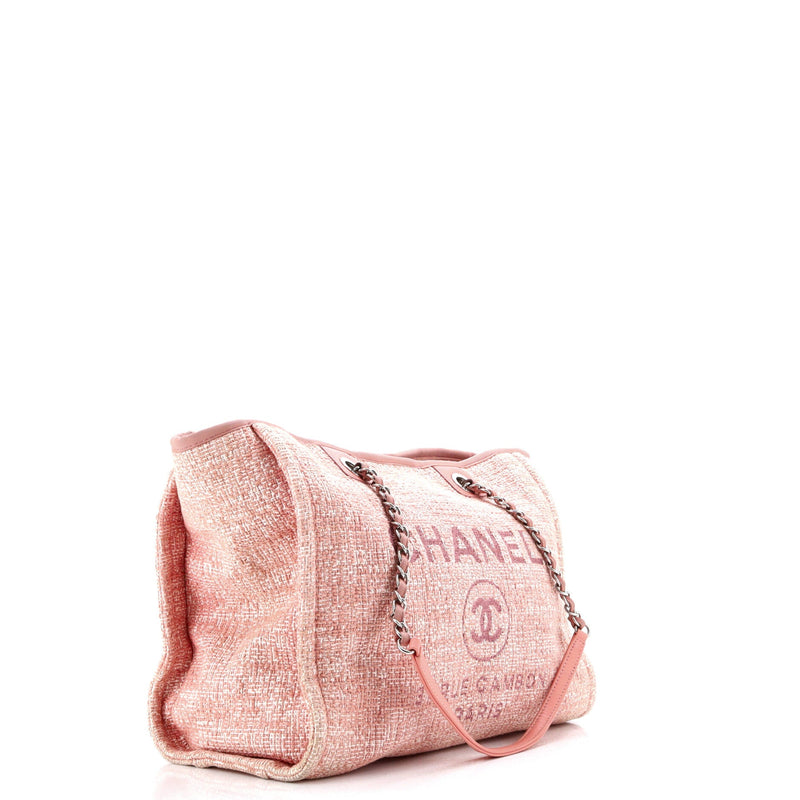 Deauville Tote Raffia With Glitter