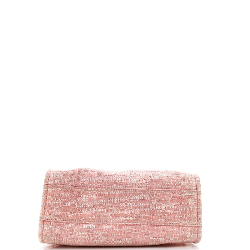 Deauville Tote Raffia With Glitter