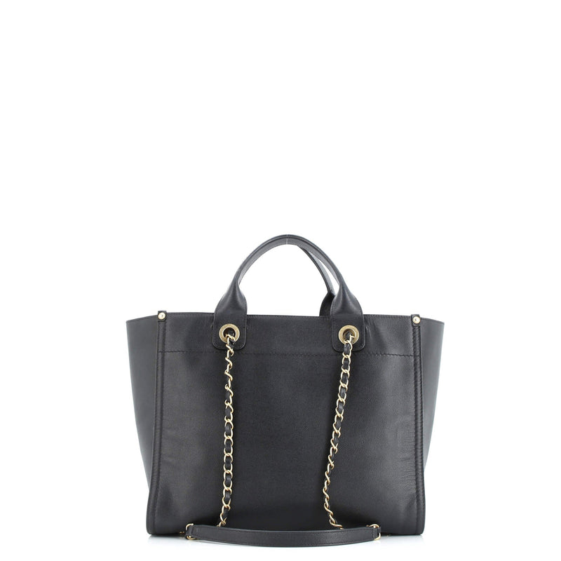 Deauville Tote Studded Caviar Small