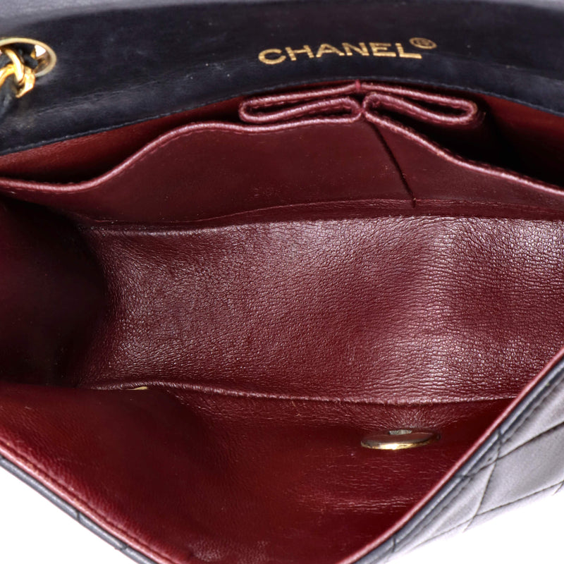 Vintage Full Flap Bag Quilted Lambskin