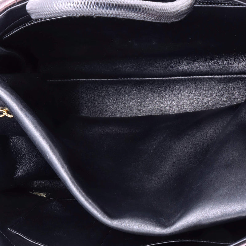 Coco Handle Shopping Tote Quilted Caviar