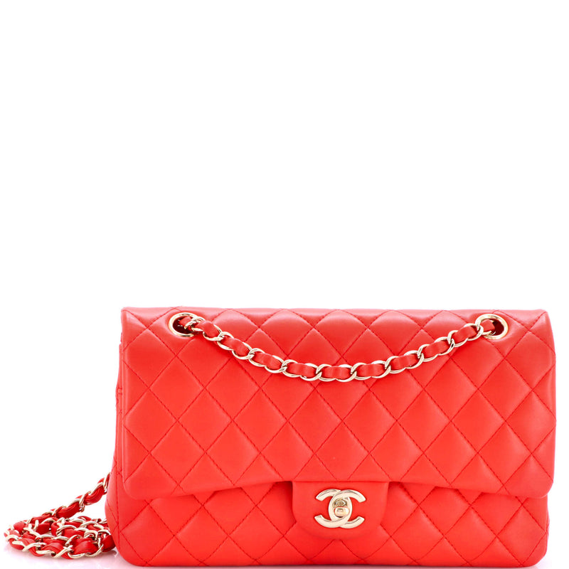 Classic Double Flap Bag Quilted Lambskin