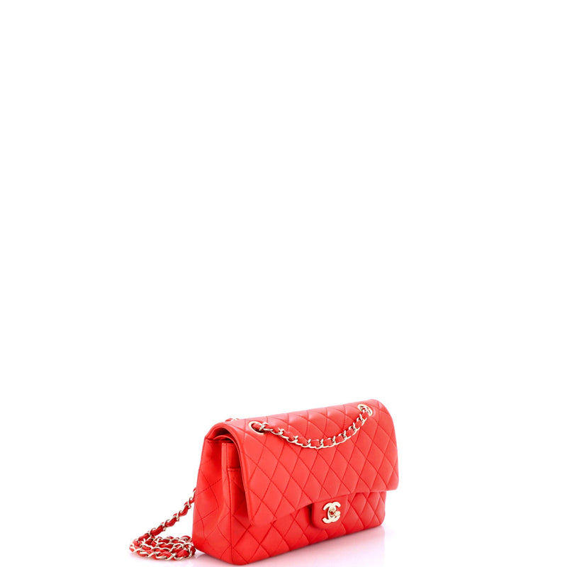 Classic Double Flap Bag Quilted Lambskin