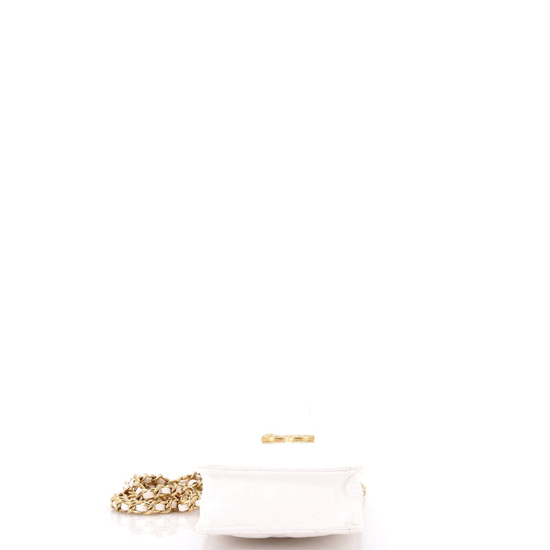 Cc Clasp Phone Holder Crossbody Bag