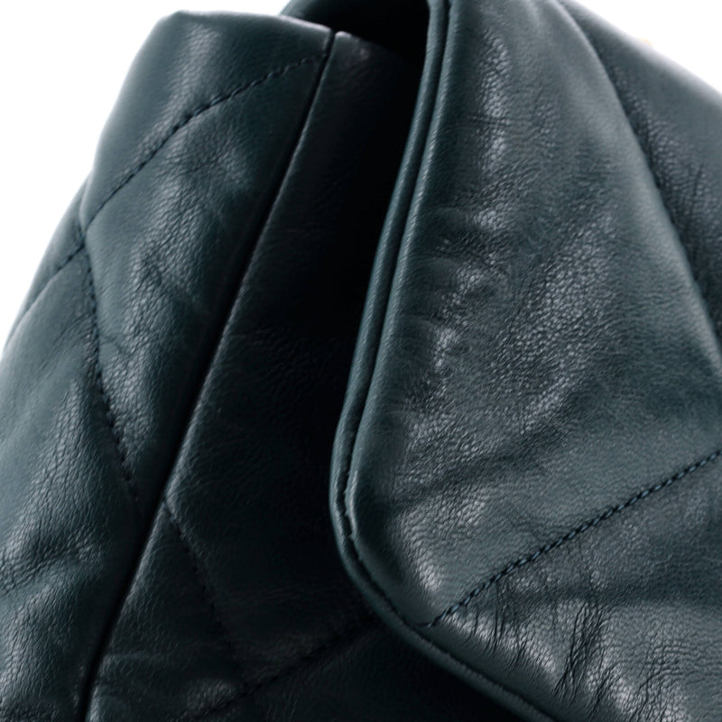 19 Flap Bag Quilted Leather Medium