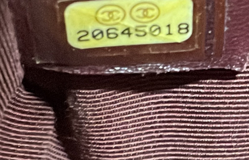 Boy Flap Bag Chevron Wrinkled Lambskin