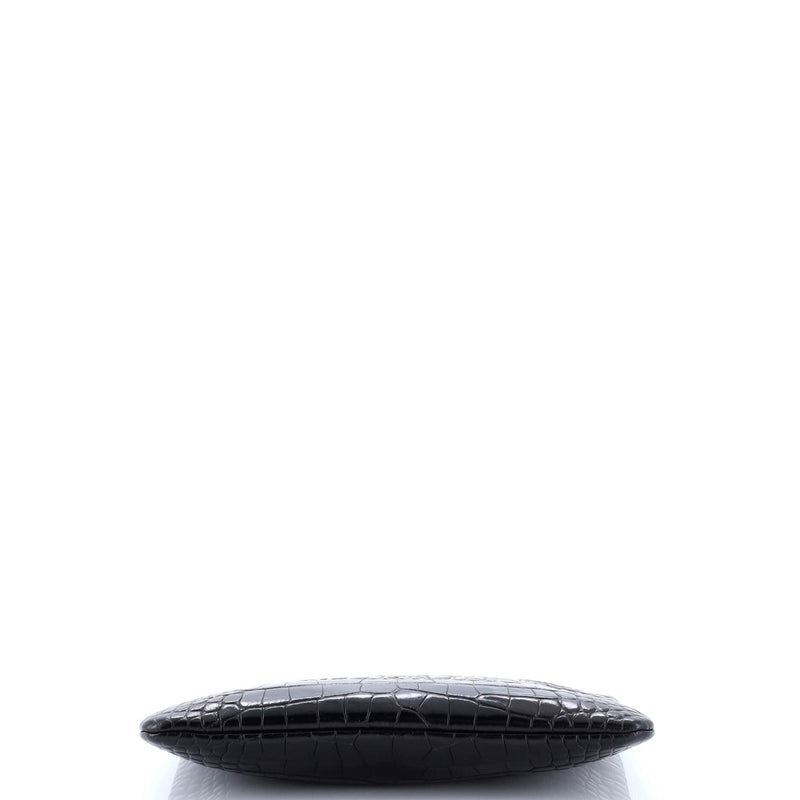 Signature O Case Pouch Printed Crocodile