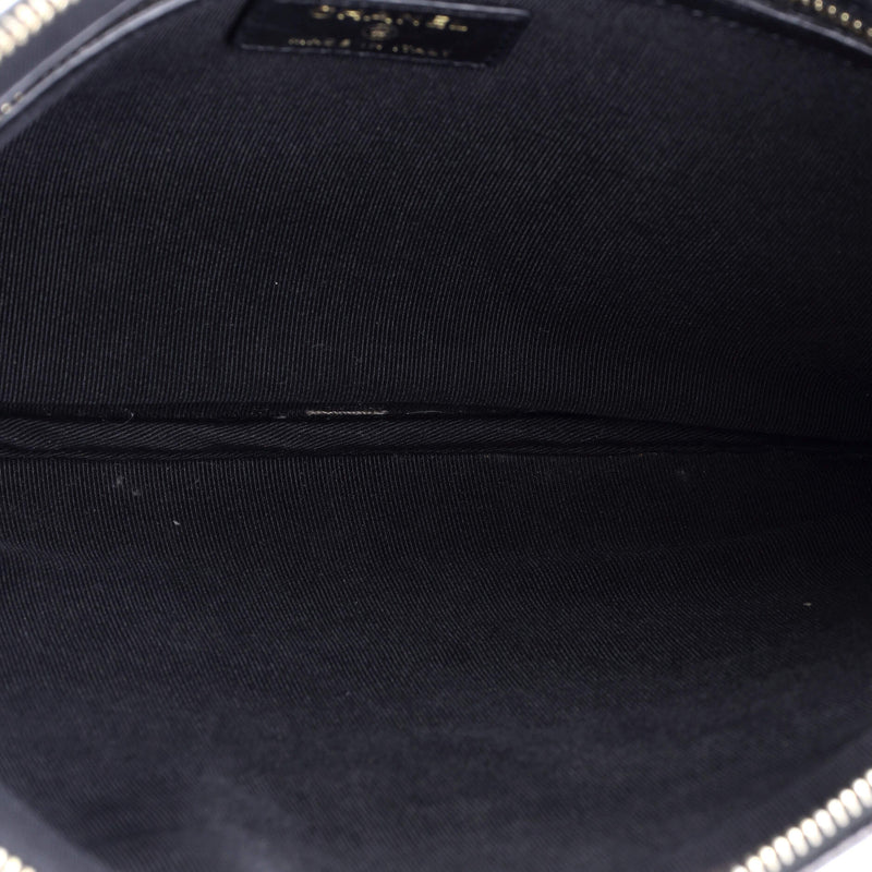 Signature O Case Pouch Printed Crocodile