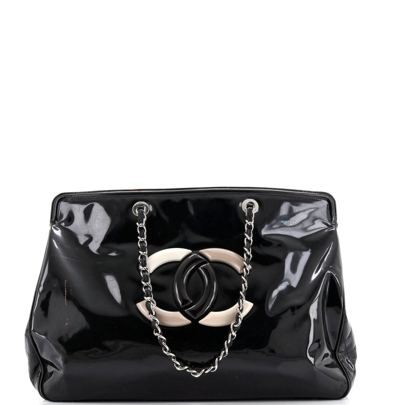 Lipstick Tote Patent Vinyl Xl