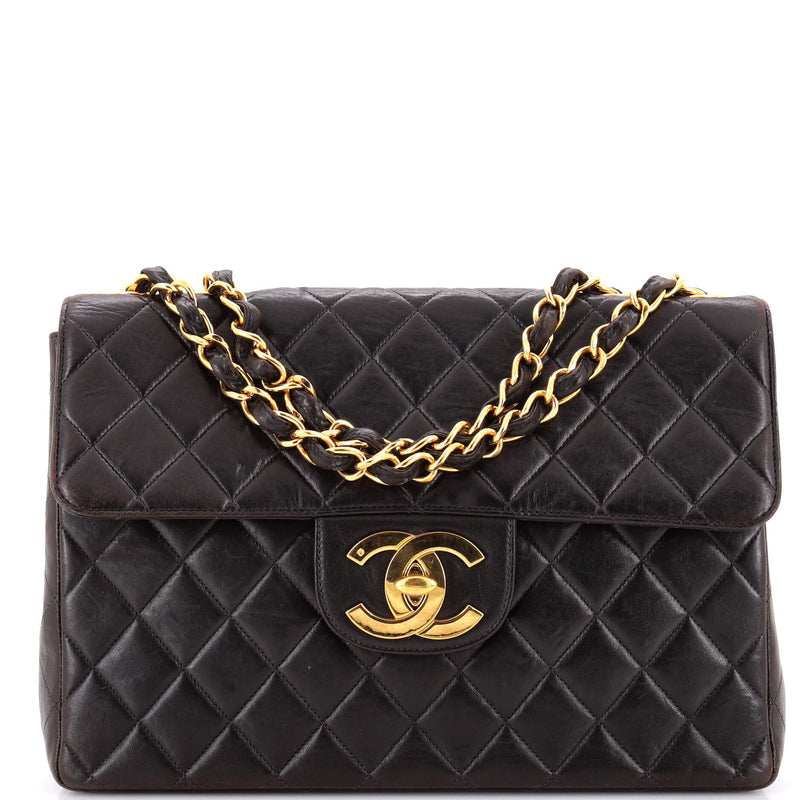 Vintage Classic Single Flap Bag Quilted