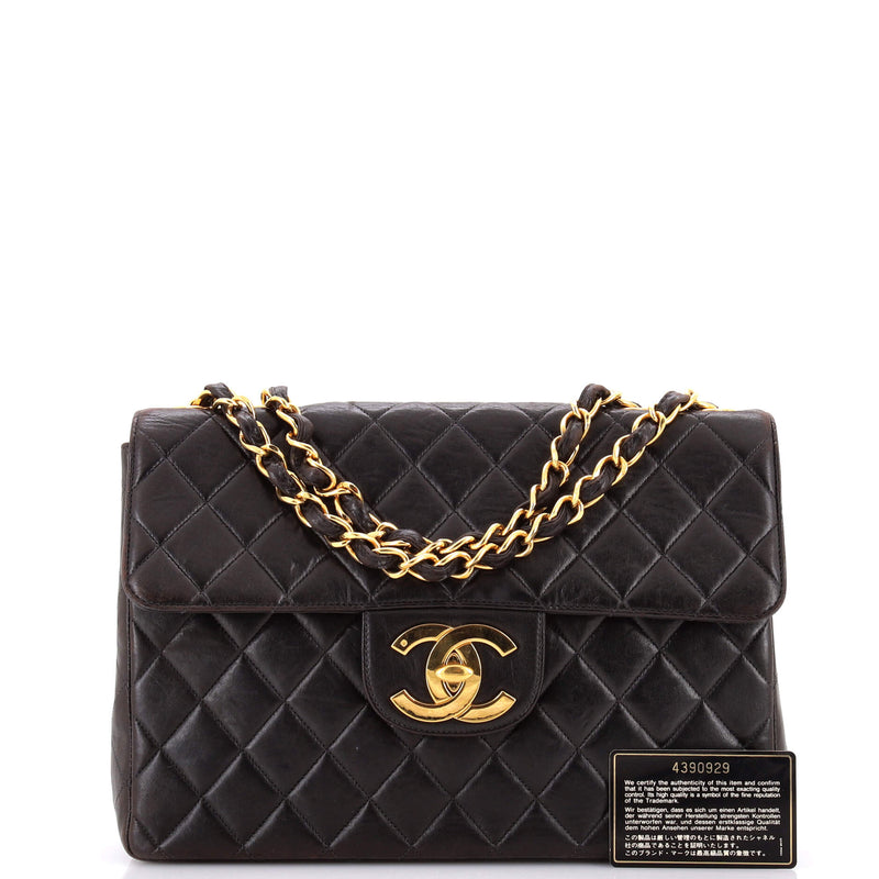 Vintage Classic Single Flap Bag Quilted