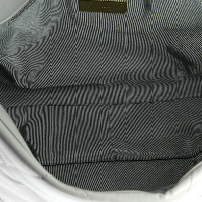 19 Flap Bag Quilted Leather Maxi