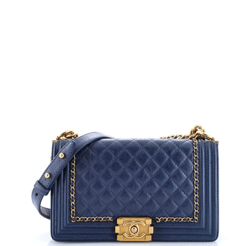 Jacket Boy Flap Bag Quilted Aged