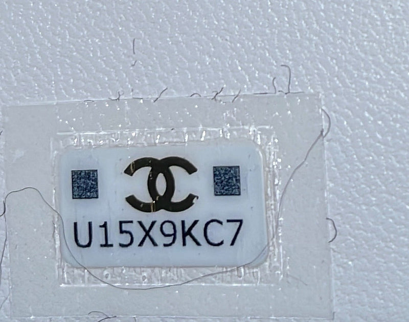 Cc Book Card Holder With Chain Quilted