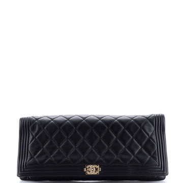 Boy Beauty Cc Clutch Quilted Lambskin