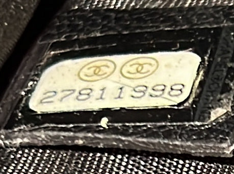 Logo Wristlet Clutch Pvc Over Quilted