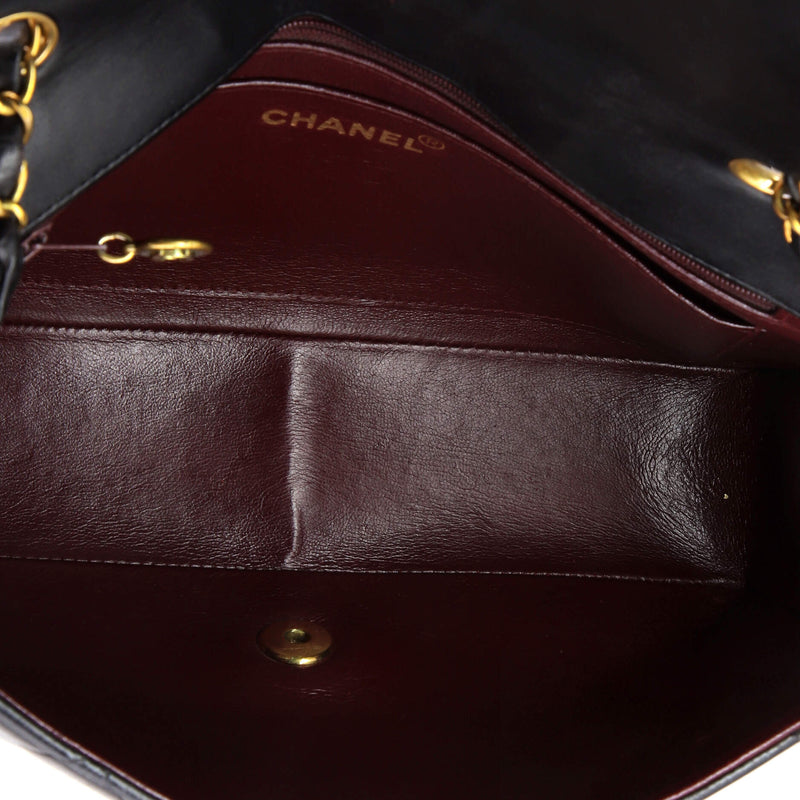 Vintage Diana Flap Bag Quilted Lambskin