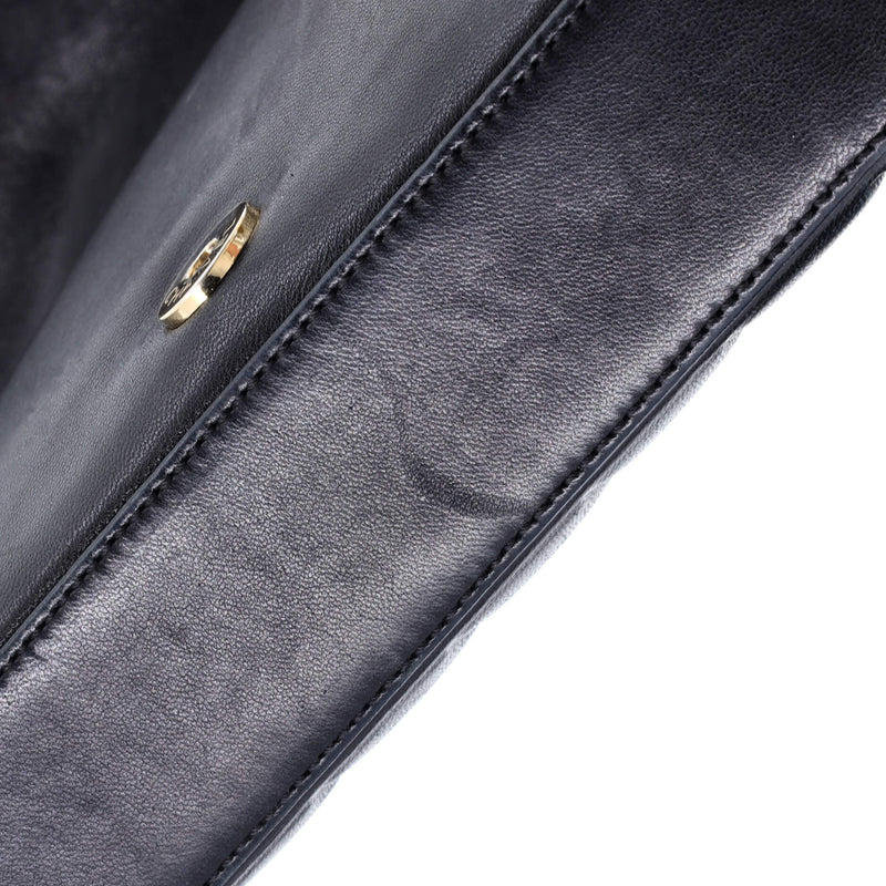 Chocolate Bar Cc Flap Bag Quilted