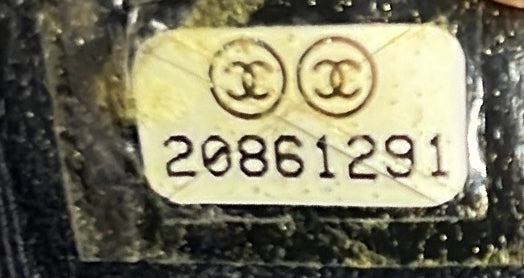 Boy Flap Bag Chevron Denim New Medium