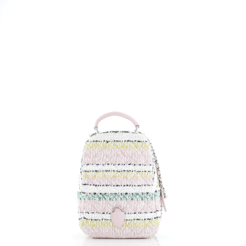 Classic Cc Chain Pocket Backpack Quilted