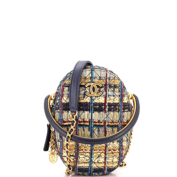 Paris-New York Oval Camera Case Quilted