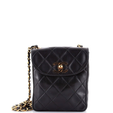 Vintage Square Cc Flap Bag Quilted