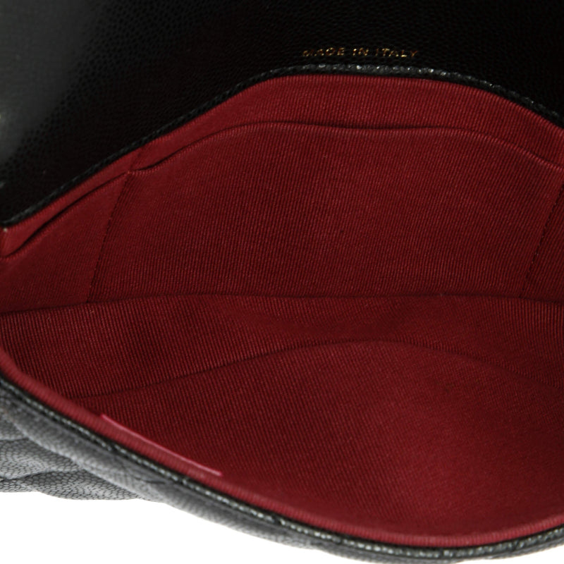 Twist Your Buttons Flap Clutch With