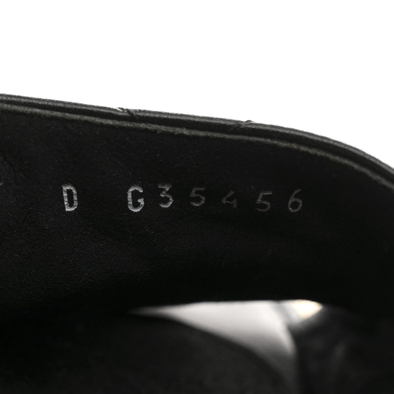 Lambskin Cc Flat Slide Sandals 40 Black