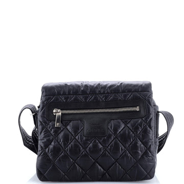 Coco Cocoon Messenger Bag Quilted Nylon