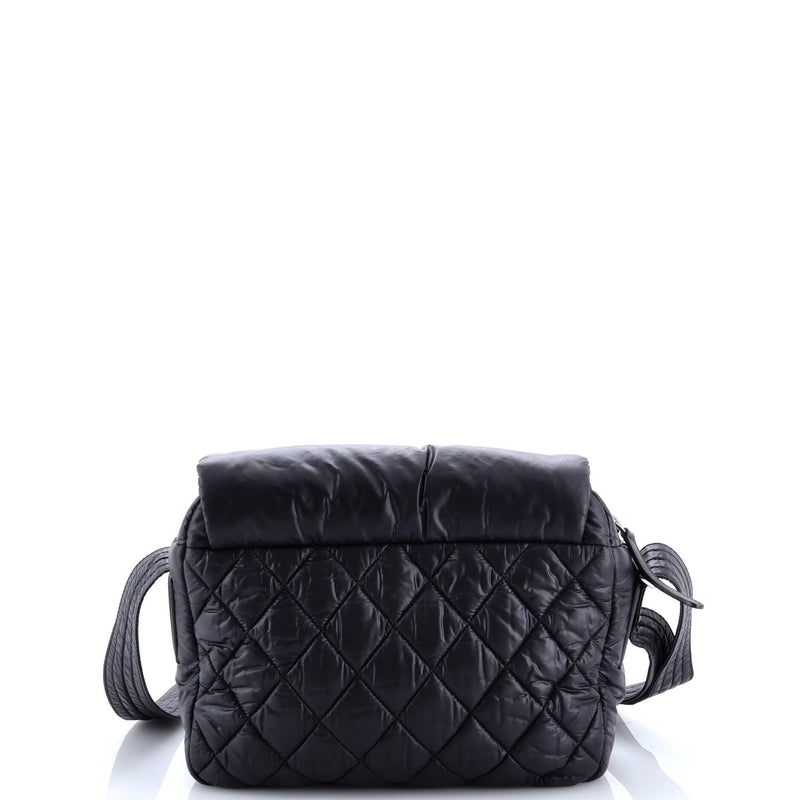 Coco Cocoon Messenger Bag Quilted Nylon