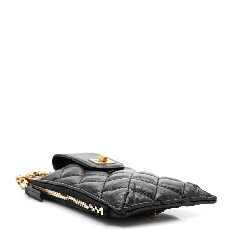 Aged Calfskin Quilted Reissue Phone