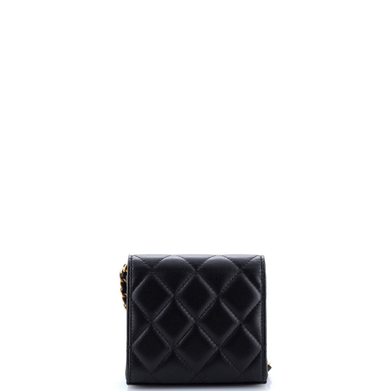 Coco Love Cc Heart Clutch With Chain