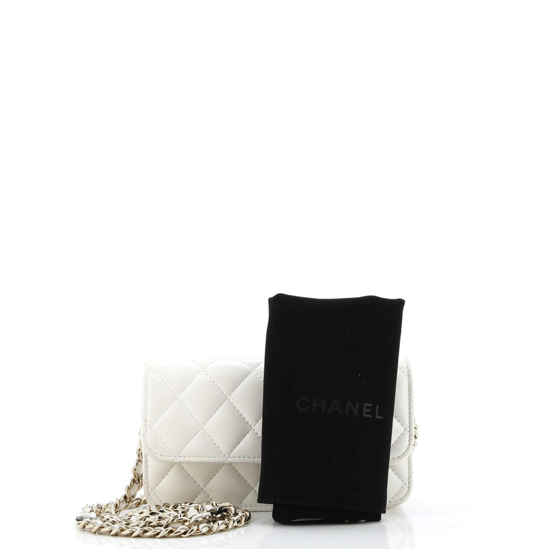 Tiny Cc Link Flap Phone Holder With