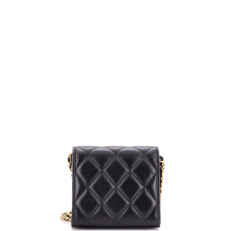 Coco Love Cc Heart Clutch With Chain