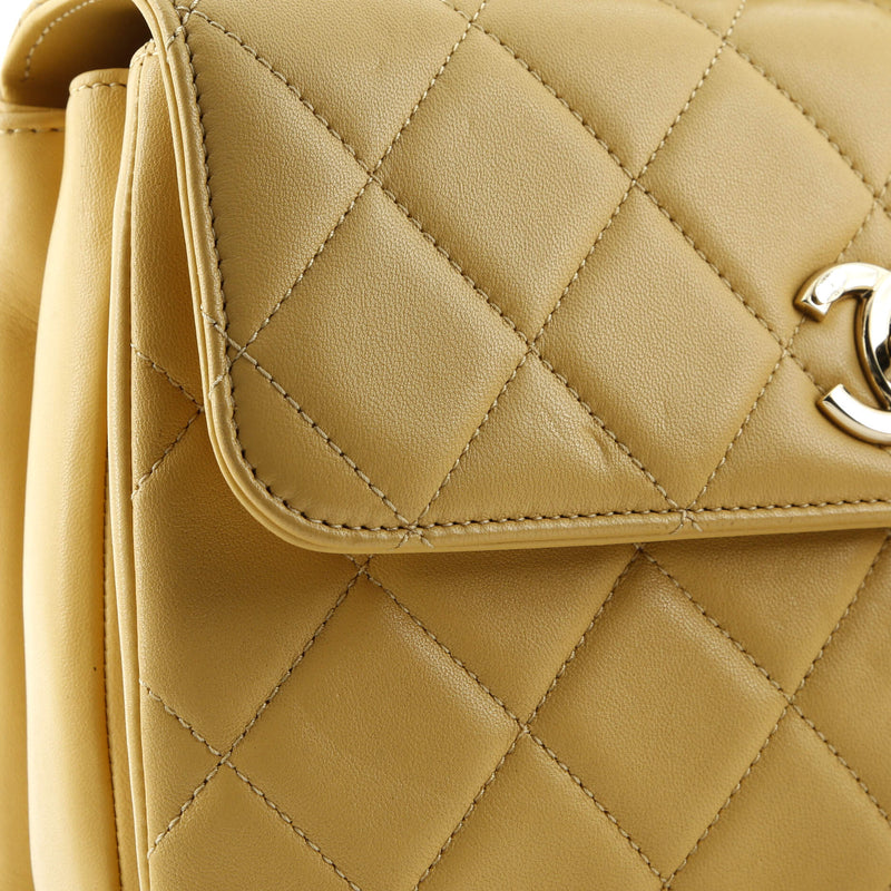 Trendy Cc Top Handle Bag Quilted