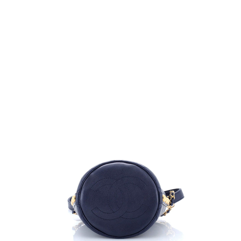 Cc Drawstring Bucket Crossbody Bag