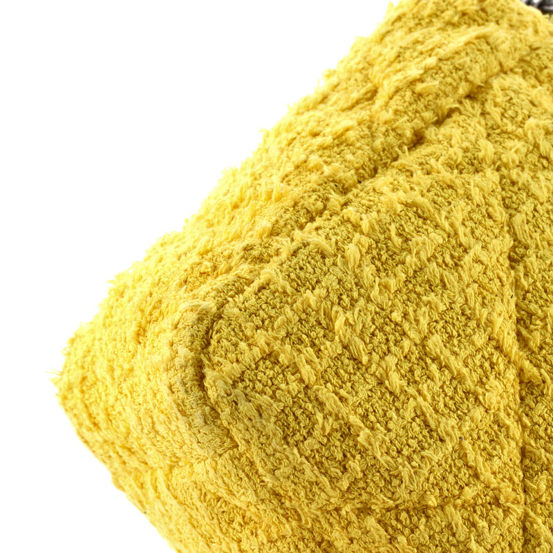 19 Flap Bag Quilted Tweed Medium