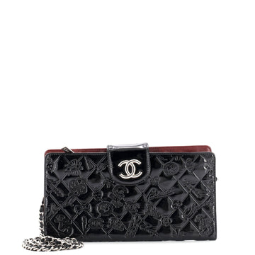 Lucky Symbols Wallet On Chain Embossed