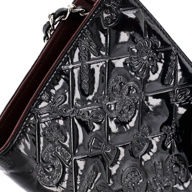 Lucky Symbols Wallet On Chain Embossed