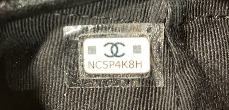 Drawstring Cc Round Bucket Clutch With