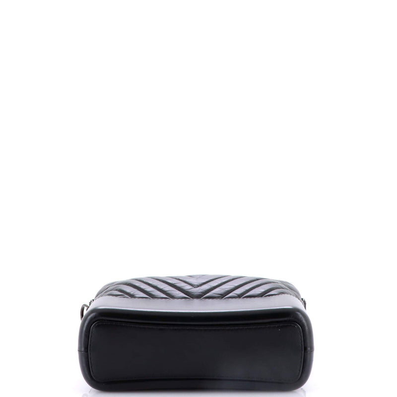 So Black Gabrielle Hobo Chevron Aged