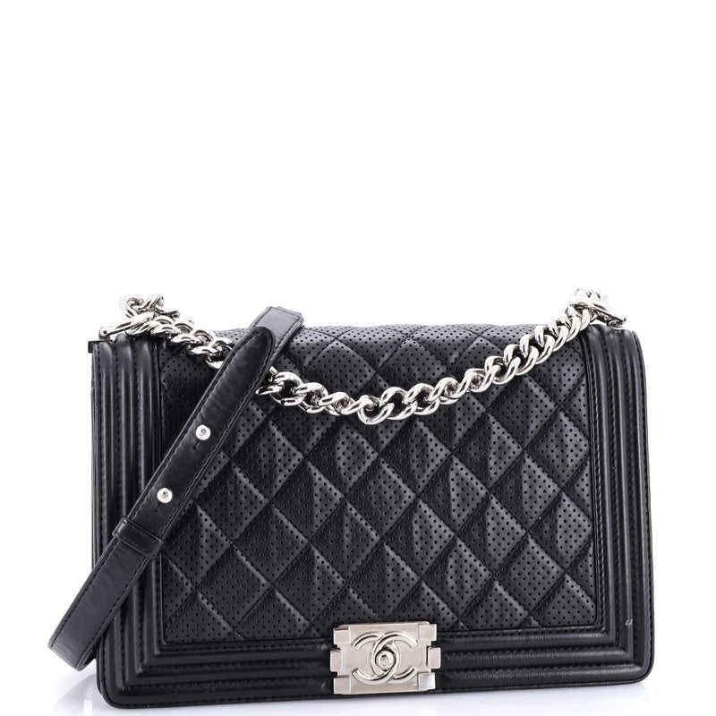 Boy Flap Bag Quilted Calfskin New Medium