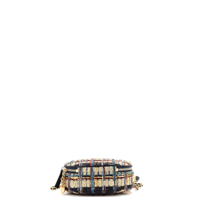 Paris-New York Oval Camera Case Quilted