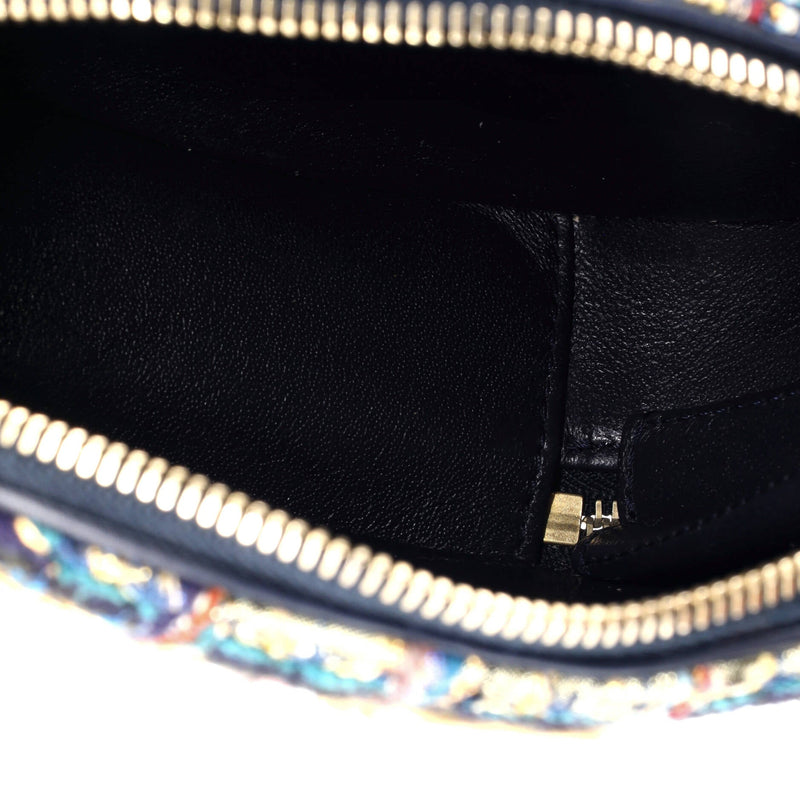 Paris-New York Oval Camera Case Quilted