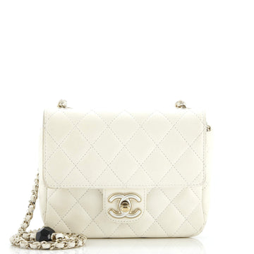 Coco De Toi Heart Chain Square Flap Bag