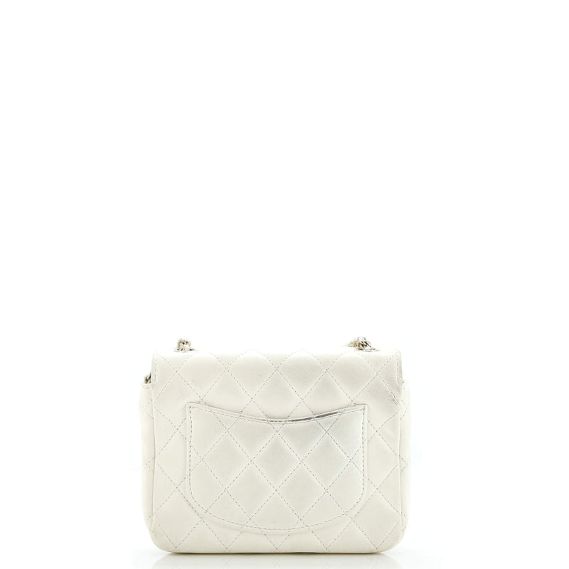 Coco De Toi Heart Chain Square Flap Bag