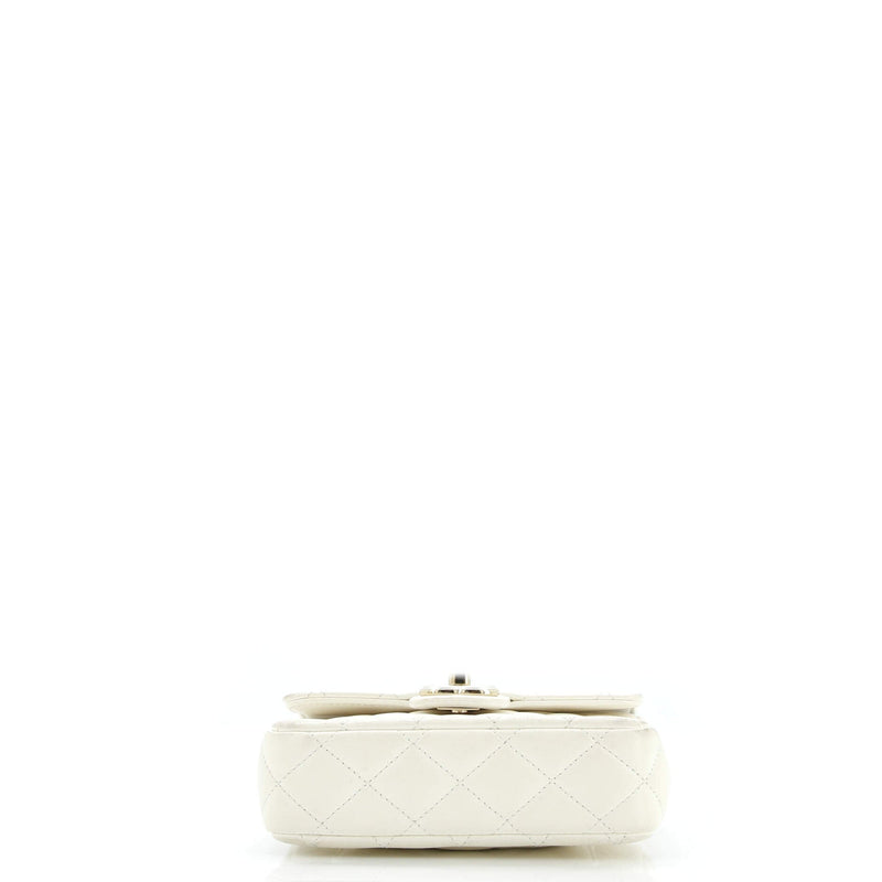 Coco De Toi Heart Chain Square Flap Bag