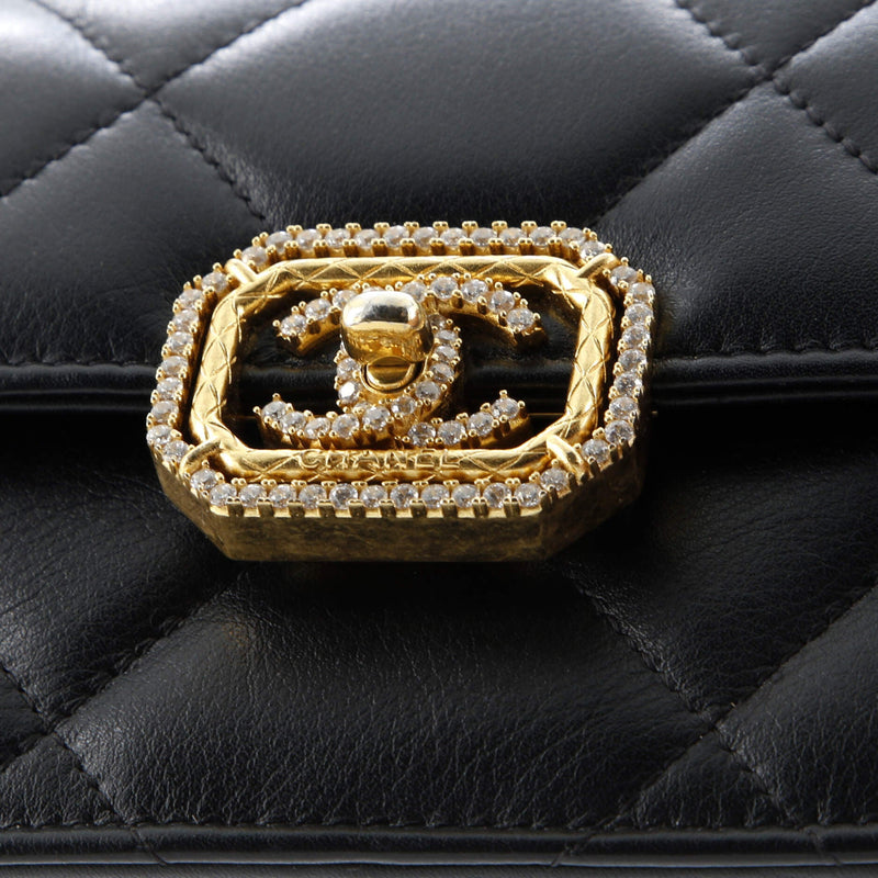 Crystal Geometric Frame Cc Clutch With