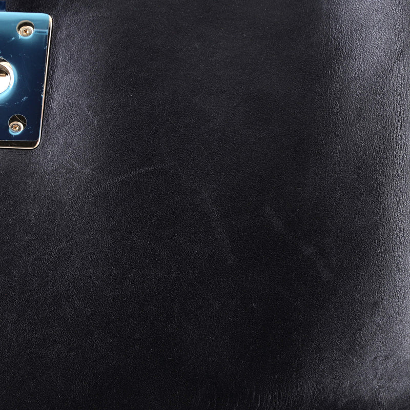 Boy Flap Bag Quilted Iridescent Glazed