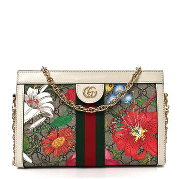 Gg Supreme Flora Web Small Ophidia Chain